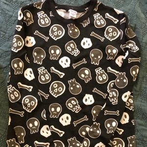 Boys skull and crossbones pajamas